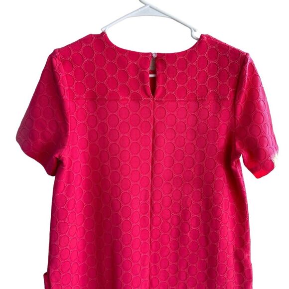 Marc by Marc Jacobs Hot Pink Textured Shift Dress S - Picture 4 of 7